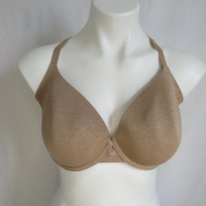 Victoria's Secret Heather Beige Uplift Semi Demi Bra 34DDD